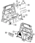 Genuine Mopar Jack Cover 1NG44DX9AA New. Price: $128.44.