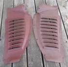 1936 Ford Car Inner Front Fender Panels Original Louvered Pair Coupe Sedan Used. Price: $199.00.