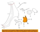 Gm Oem 16-22 Spark Quarter Panel Components-wheelhouse Liner 95238990 New. Price: $94.84.