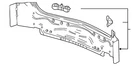 Genuine Gm Floor Pan 84526330 New. Price: $592.69.