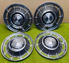 1962-1963 Pontiac Tempest 15" Wheel Covers Hubcaps (4) Used. Price: $75.00.