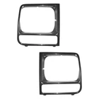 For Jeep Cherokee 97-01 Driver & Passenger Side Headlight Bezel Set Value Line New. Price: $37.57.