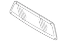 Genuine Nissan Back Glass 79700-9BU0A New. Price: $366.77.
