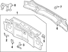 Genuine Audi Rear Body Panel Mount Bracket 89A-813-745 New. Price: $14.49.