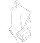Genuine Honda Quarter Panel Insulator 74720-3D4-A00ZA New. Price: $80.94.