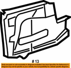 58317-35030 Toyota Extension, Rear Floor Side Panel, Lh 5831735030, New Gen. Price: $27.05.