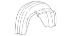Genuine Gm Wheelhouse Liner 10444743 New. Price: $148.60.