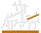 Gm Oem 96-24 Express 1500 Body Side Panels Inner Structure-center Reinf 25748244 New. Price: $49.63.