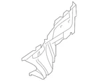 Genuine Nissan Quarter Panel Extension 78129-EA030 New. Price: $58.61.