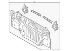 Genuine Toyota Rear Body Panel 58307-06221 New. Price: $449.55.