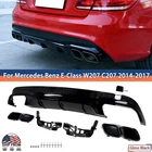 For 2014-17 Mercedes-benz W207 C207 Coupe E63 Style Glossy Rear Bumper Diffuser New. Price: $262.99.