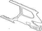 78100-3KA1A Nissan Fender-rear, Rh 781003KA1A, New Genuine Oem Part. Price: $347.89.