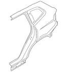 Genuine Bmw Quarter Panel 41-00-7-494-016 New. Price: $1842.29.