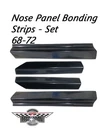 1968-1972 Corvette Nose Panel Bonding Strip Full Set Fiberglass New. Price: $150.00.