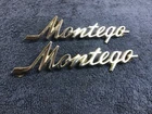 68 69 Mercury Montego Set Of Script Emblems C8GB-54291A36-A Used. Price: $39.95.