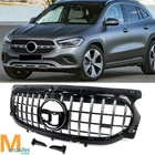 W/camera Hole Front Bumper Grille For Mercedes Benz H247 2020-2023 Chrome+black New. Price: $87.41.