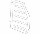Oem New Genuine 2014-2021 Ford Transit Connect Left Vent Grille DT1Z-61280B62-B. Price: $46.42.