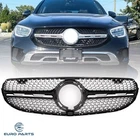 Diamond Style Facelift Grille For Mercedes-benz X253 Glc-class 2020-2023 New. Price: $129.00.