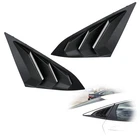 Black Racing Style Rear Side Window Scoop Air Vent/louver For 16-21 Civic Sedan New. Price: $18.09.