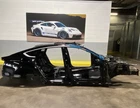 2017-2025 Audi A5 F5 Front Left Frame Horn Apron Structure Cut Black LY9T Oem Used. Price: $300.00.