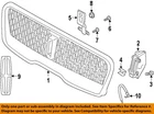 Ford Oem 19-23 Nautilus Front Bumper Grille Components-bracket KA1Z8419AA New. Price: $53.43.