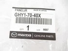 Genuine Oem Mazda GHY1-70-40X Passenger Rear Fender Panel 2014-2017 6 New. Price: $142.60.