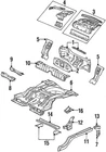 Genuine Gm Rear Body Panel 12527738 New. Price: $285.14.