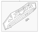 Genuine Oem Nissan Kicks Rear Body Panel G9100-5RLMA New. Price: $712.81.