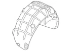 Genuine Volkswagen Wheelhouse Liner 561-810-972-D New. Price: $122.69.