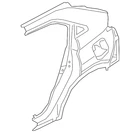 Genuine Mitsubishi Inner Panel 5301H112 New. Price: $102.99.