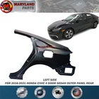 For 2016-2021 Honda Civic 4 Door Sedan Quarter Panel Rear Driver Side Lh New. Price: $419.99.