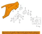 Ford Oem 10-14 Mustang-quarter Panel Rear Fender Right AR3Z6327840A New. Price: $1160.35.