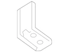 Genuine Nissan Closing Plate Retainer Bracket 85240-1AA0A New. Price: $18.65.