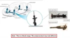 Left Front Strut Oem 16-21 Jeep Grandcher 68253205AB Used. Price: $115.00.