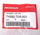 " Genuine Oem Honda 74592-T0A-A01 Driver Rear Fender Liner Shield 2012-2014 Cr-v New. Price: $158.00.