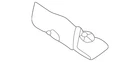 Genuine Volkswagen Lock Carrier Bracket 1C0-813-743-B New. Price: $18.88.