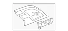 Genuine Gm Upper Panel 19167808 New. Price: $82.67.