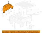 Gm Oem 19-23 Silverado 1500 Ld Pick Up Box-wheelhouse Liner 84507681 New. Price: $159.70.