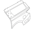 Genuine Ford Quarter Panel JL1Z-7827847-A New. Price: $1434.97.