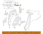 Gm Oem 16-19 Cruze Quarter Inner Structure-panel Extn 84132510 New. Price: $34.13.