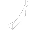 Genuine Ford Quarter Panel Reinforcement PR3Z-6328059-A New. Price: $65.39.