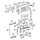 For Ram Promaster 3500 14-25 Left Rearward Quarter Panel Extension New. Price: $333.66.
