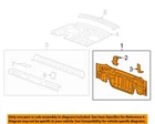 Gm Oem 16-25 Malibu Floor Body-rear Panel 23327960 New. Price: $590.19.