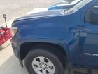 19 Chevrolet Colorado Wt 4X2 3.6L Fender Blue Driver Left Oem Used. Price: $450.00.