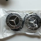 Set Of 4 75MM Wheel Center Rim Hubcaps For Mercedes-benz Amg Black Wreath New. Price: $20.00.