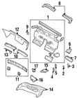 Genuine Mopar Opening Panel 4815470 New. Price: $134.20.
