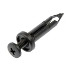 Rivet Nylon Black Screw-type Head Mandrel Button New. Price: $29.32.