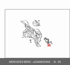 New Mercedes-benz B-class W246 Dampening Engine Cmprt. A2466820360 Genuine Neu. Price: $63.96.