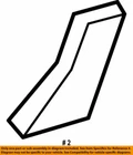 58742-12180 Toyota Protector, Quarter Panel, Lh 5874212180, New Genuine Oem Part. Price: $41.43.