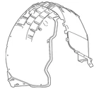 Genuine Gm Quarter Panel Splash Shield 85013969 New. Price: $106.45.